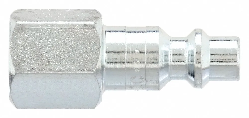 Parker H3E Industrial Quick Connect Coupler Plug, 3/8 in Body, 3/8 in FNPT, Steel, 300 psi