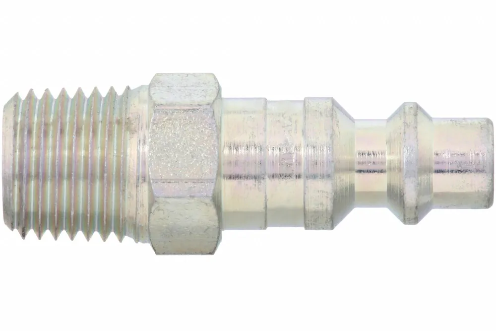 Dixon D3M3 Industrial Quick Connect Plug, 3/8 in Body, 3/8 in MNPT, Steel, 500 psi