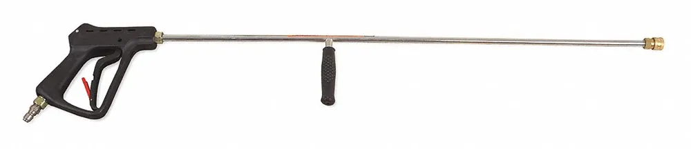 Approved Vendor 851-0095 Pressure Washer Wand Assembly, 5,000 psi, 10 gpm, 120 °F Max, 3/8 in Inlet, 3 ft Stainless Steel