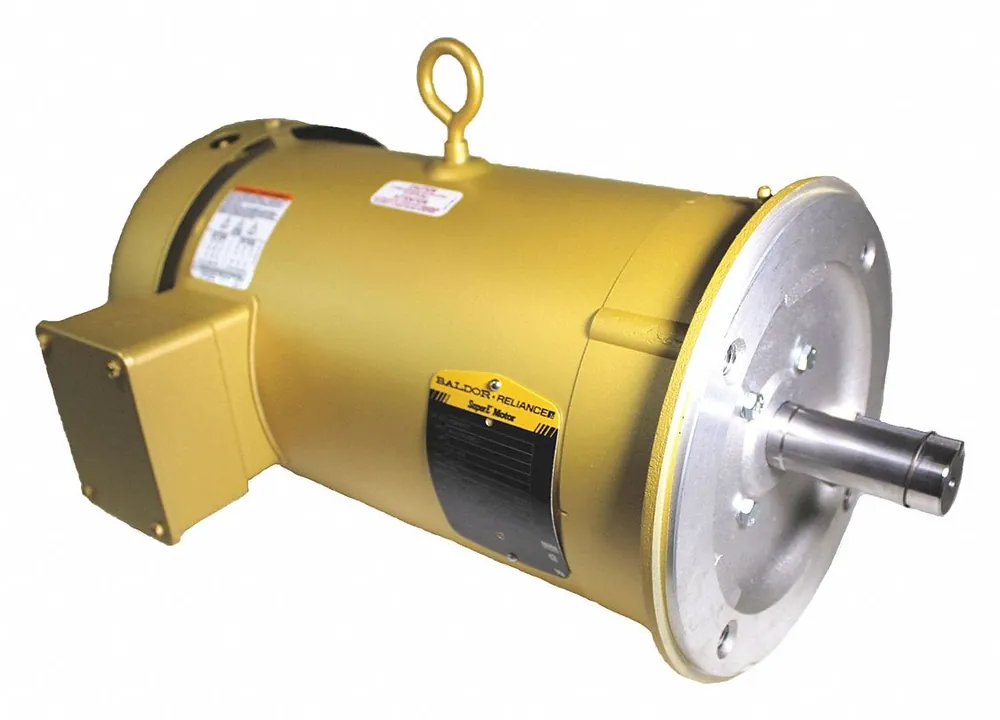Baldor VEM3615T General Purpose Motor, 5 HP, 208-230/460V AC, Totally Enclosed Fan Cooled, C-Face Mount, 1750 rpm, 184TC Frame