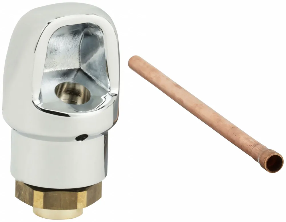 Elkay 97446C Vandal Resistant Bubbler Replacement Kit, Brass, Chrome-Plated, Gasket/Nipple/Tubing