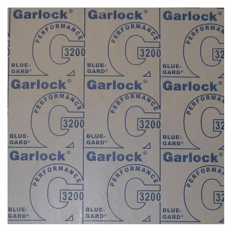 Garlock Blue-Gard 3200-30125 Gasket Sheet, Garlock 3200, 30 x 30 x 1/8 in