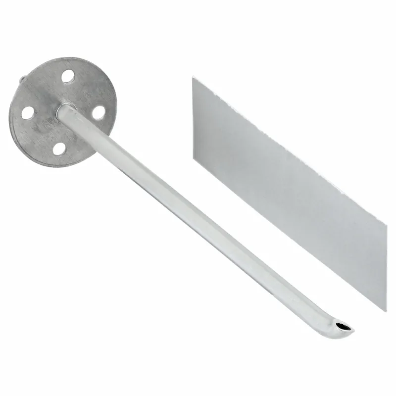 Cleveland Controls 21123-112 Total Pressure Probe, 9-1/4 in OAL, 8 in Insertion, 1/2 in Barb