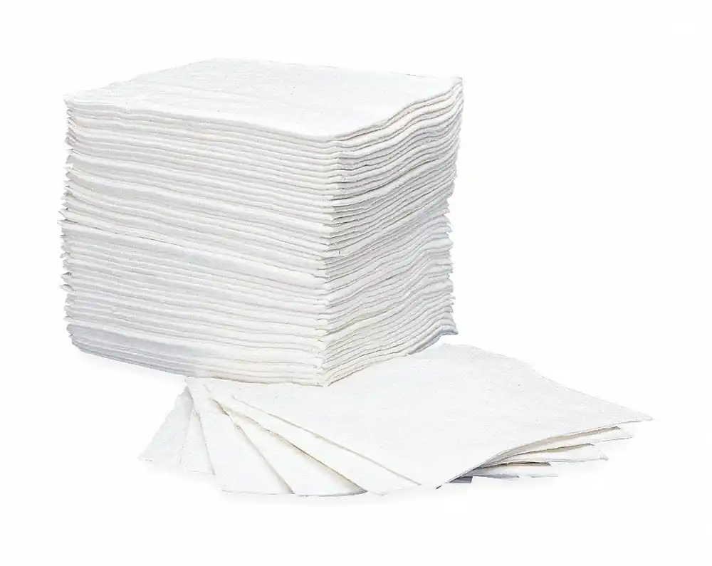 Oil-Dri L90853 Sorbent Roll, 49 gal, 30 in x 40 in, Oil-Only, White, Polypropylene, Bale 50 PK