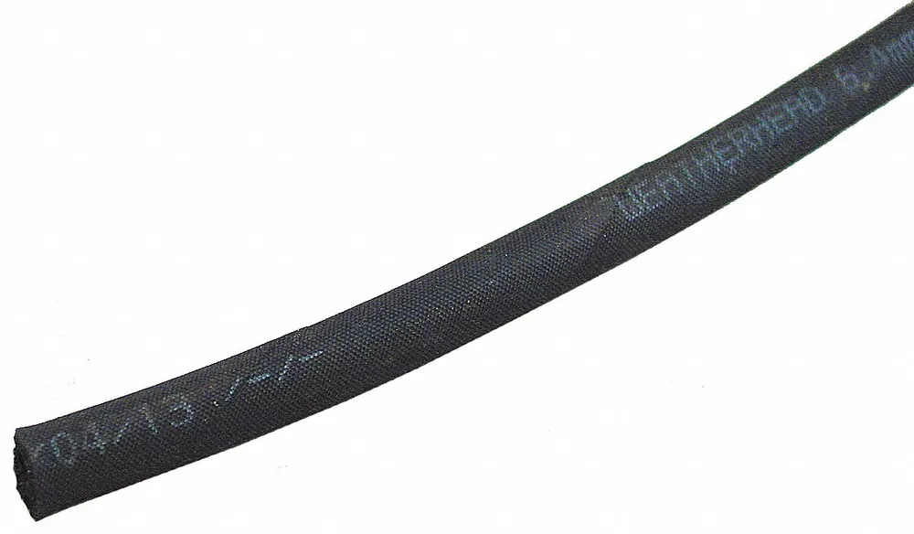 Weatherhead H145R16-50 RhinoHide II Hydraulic Bulk Hose, 1 in ID x 1-15/32 in OD, 50 ft, 3,045 psi, Nitrile/UHMW-PE, Black, 2-Wire Braid