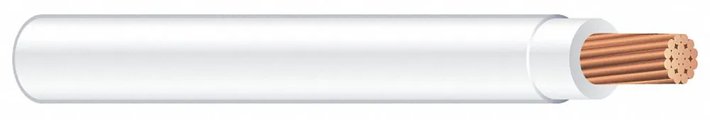 Southwire 37102171 XHHW Building Wire, Copper, 12 AWG, 1 Conductor, Stranded, White, 500 ft, 600V, Spool