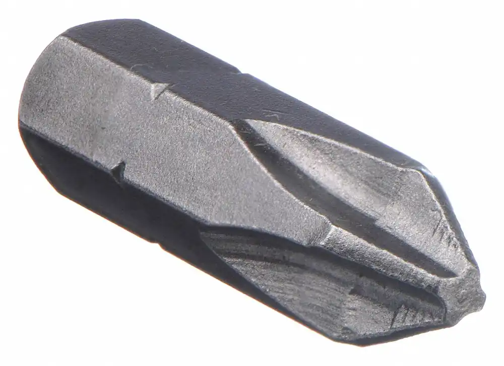 Apex 440-2-ACR2X-250PK Phillips Insert Bit, PH2 2, ACR, 1 in OAL, 1/4 in Hex Shank, S2 Steel, Impact Rated, 250 PK