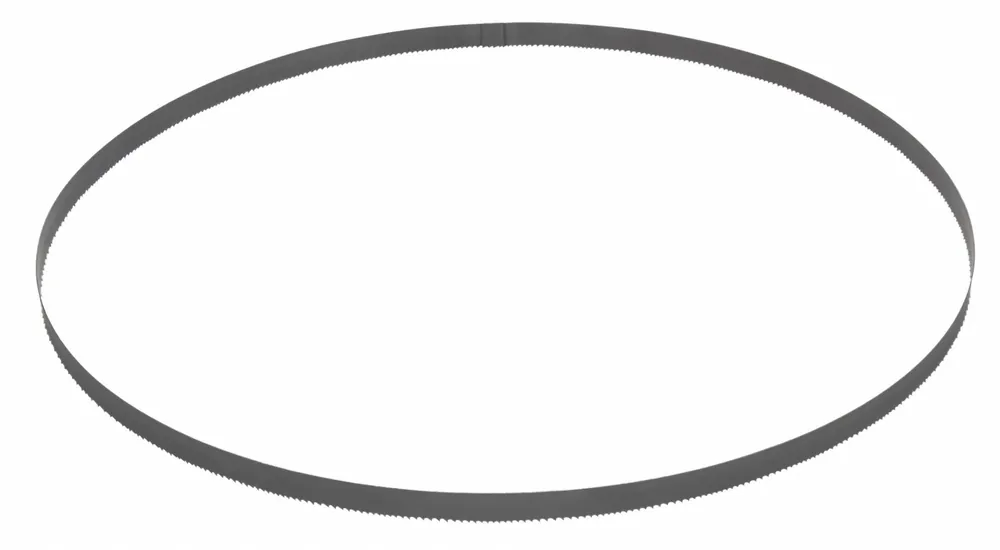 Milwaukee 48-39-0501 Portable Band Saw Blade, 44-7/8 in L, 10 TPI, Bi-Metal, 1/2 in W x 0.020 in T, Thin Metal Cut, 3 PK
