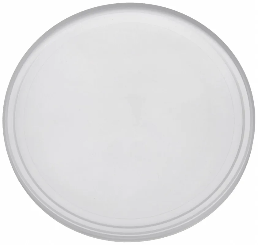 Encore Plastics 1045599 Paint Mix & Measure Container Lid, 2.5 qt, 6-3/4 in Dia x 3/8 in H, White LLDPE, 25 PK