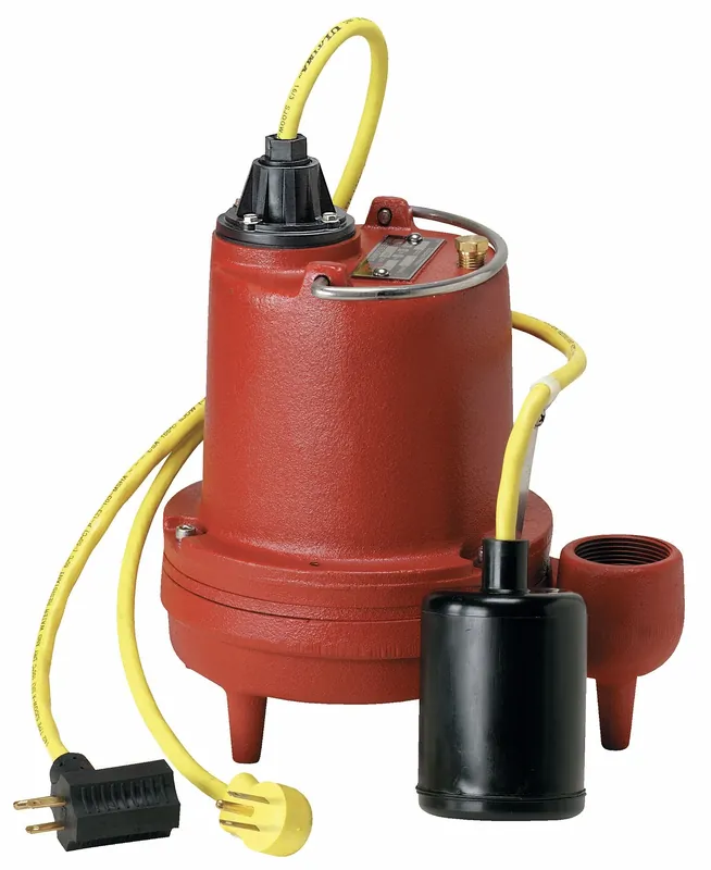 Liberty Pumps HT41M-2 Submersible Sump Pump, 2/5 hp, 115V AC, 65 gpm Flow Rate @ 10‘ of Head, 1 1/2 in FNPT