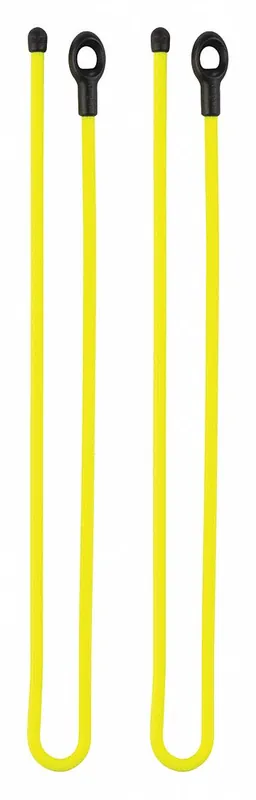 Nite Ize GLS18-33-2R3 Loopable Gear Tie, Neon Yellow, 18 in Lg, 2 PK