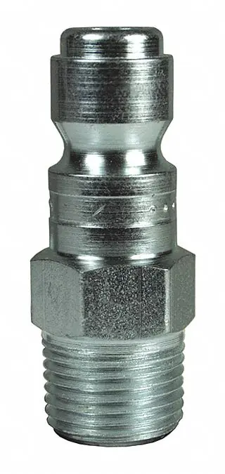 Dixon Valve & Coupling DCP21 Industrial Male Plug, 1/4 in, Steel, Quick Connect