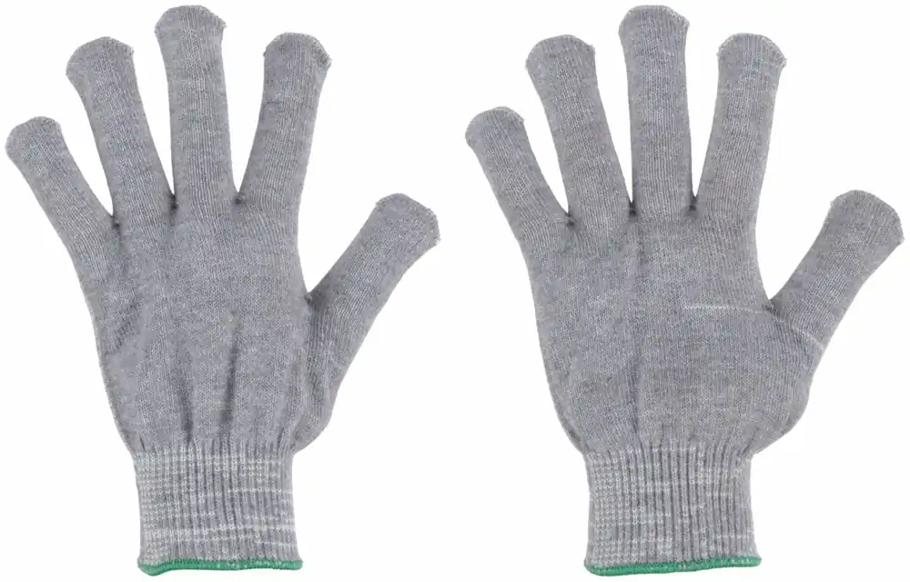 PIP M1840-M Cut-Resistant Glove, M (8), ANSI Cut Level A3, ATA Knit, Uncoated, 13 ga, Gray, 12 PK