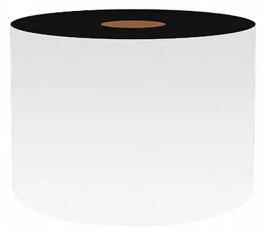 VnM Signmaker MAGWT-3762 Continuous Label Stock 3 in x 50 ft Vinyl White Gloss Indoor Magnetic Adhesive