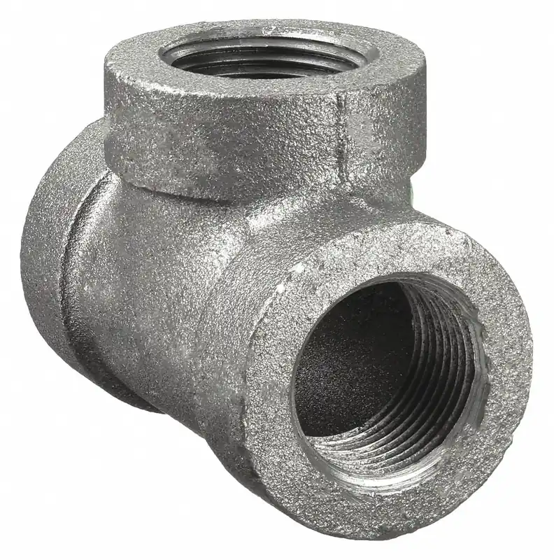 Anvil 0310515606 Pipe Tee 1/4 in FNPT Malleable Iron Class 300 Black 2000 psi
