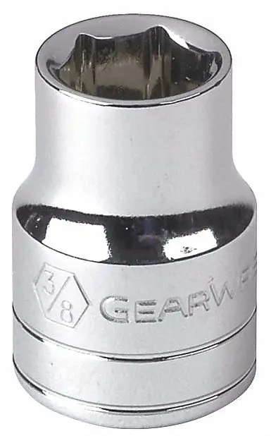 GearWrench 80212 1/4" Drive 12-Point Standard SAE Socket, 1/4"