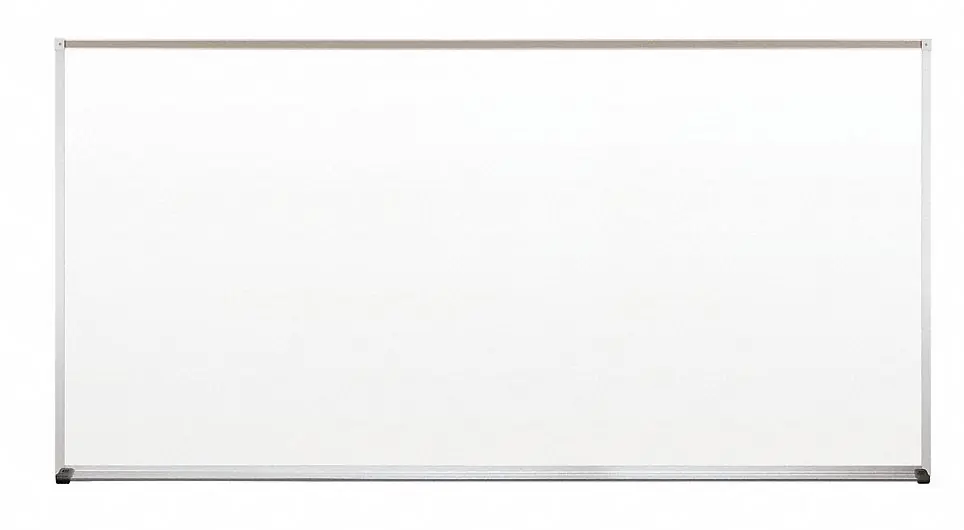 Balt 202AH Dry Erase Board, Porcelain, Framed, 48 x 96 in, Aluminum Frame, White, Magnetic, Interior