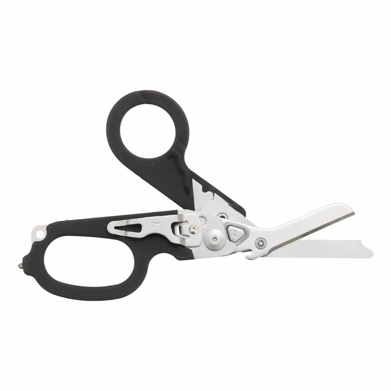 Leatherman 832161 Medical Shears, Stainless Steel, Rounded, Glass Filled Nylon, 8 in Overall Lg, Black