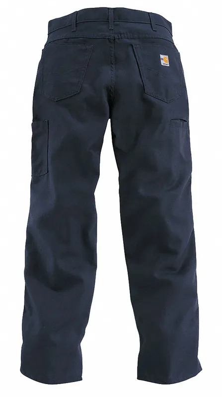 Carhartt FRB159-DNY 38 30 Men‘s Flame Resistant Pants, 12 cal/sq cm ATPV, 38 in Waist, 30 in Inseam, Dark Navy