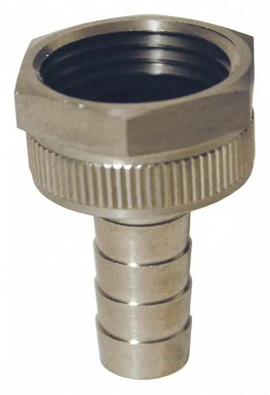 Dixon Valve & Coupling 5921212KSS Garden Hose Repair Fitting, 3/4 in x 3/4 in, Male x Female, Rigid