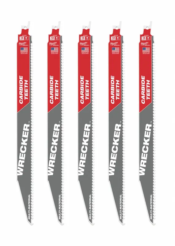 Milwaukee 48-00-5543 Reciprocating Saw Blade, 6 TPI, Carbide
