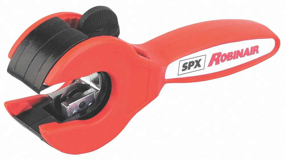 Approved Vendor KV3KRF9 Tubing Cutter, Ratcheting, 1/4 in to 1-3/16 in OD, Multi-Material (Cu, Al, PVC, SS)