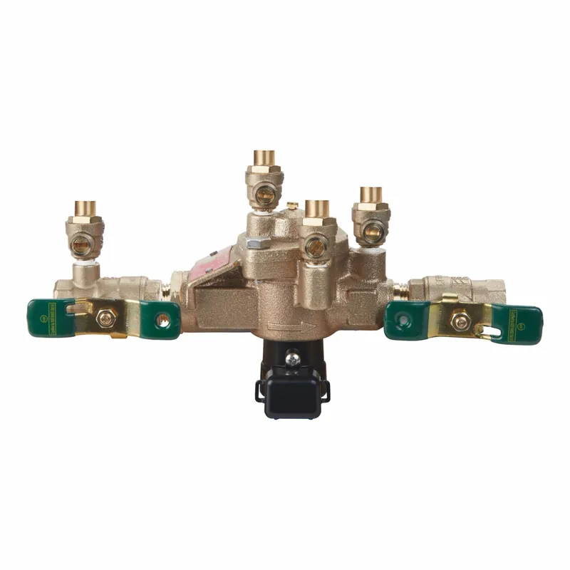 Watts 1/2 009-QT Backflow Preventer, Reduced Pressure Zone, 1/2 in FNPT, 175 psi, Bronze, 009 Series, Standard (No Strainer)