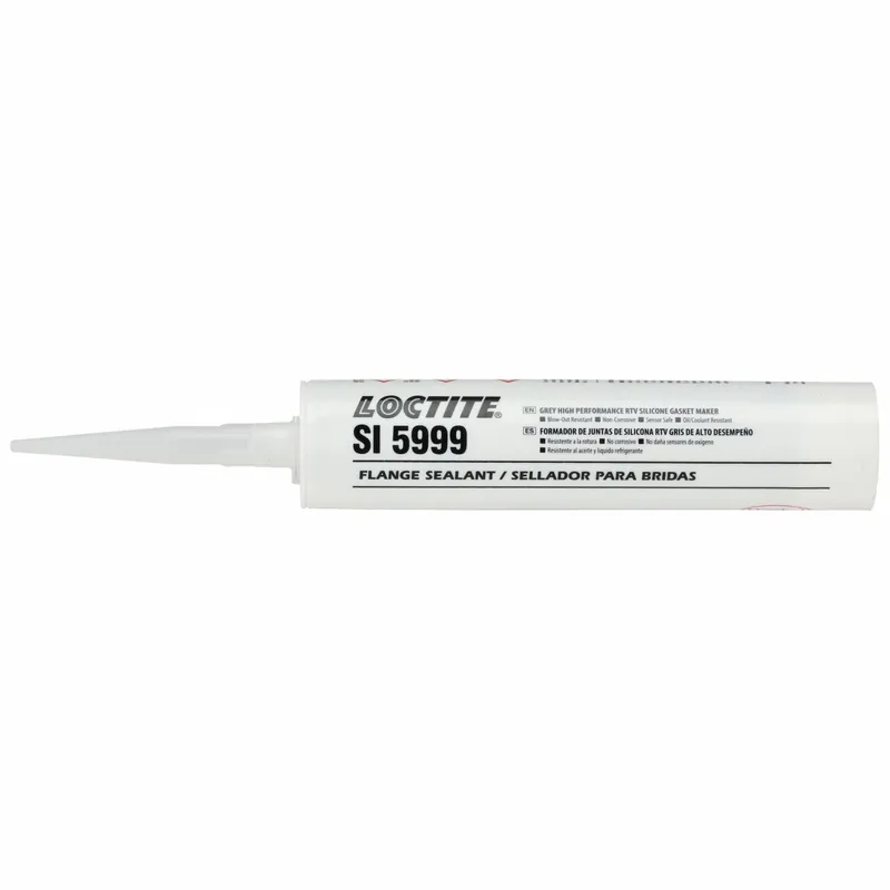 Loctite 231230 RTV Gasket Maker, SI 5999, 10.14 fl oz Cartridge, Gray, High-Temp/Oil Resistant