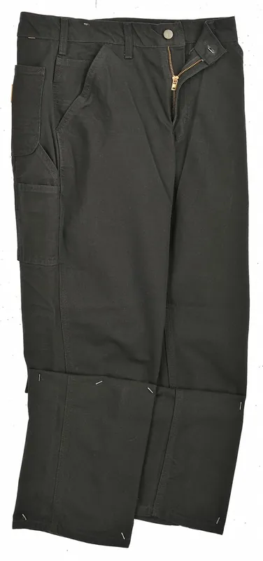 Carhartt B11-BLK Men‘s Duck Work Pants, Cotton, Black, 36W x 32L, Loose Fit, Straight Leg, 12 oz
