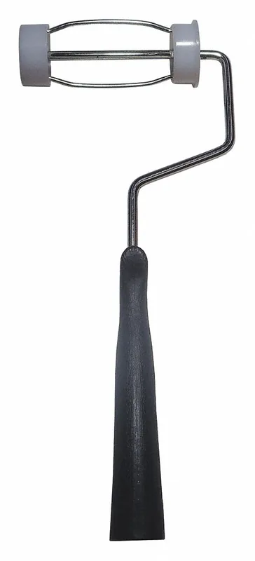 Michigan Brush R34001 Mini Paint Roller Frame, 4 in, Cage, Steel with End Caps