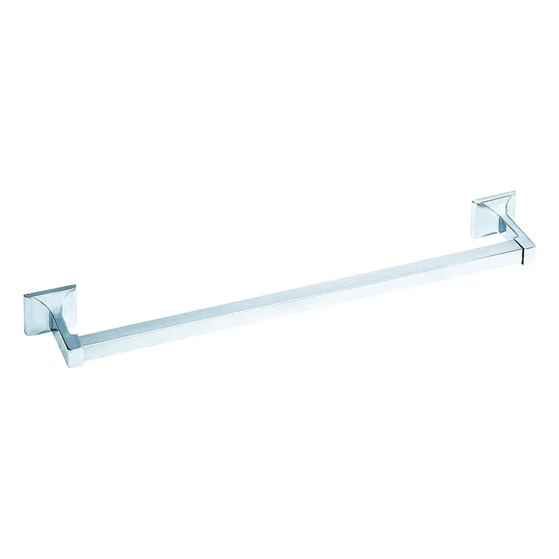 Bradley 927-240000 Towel Bar, 24 in, Wall Mount, Zinc, Chrome-Plated, ADA Compliant