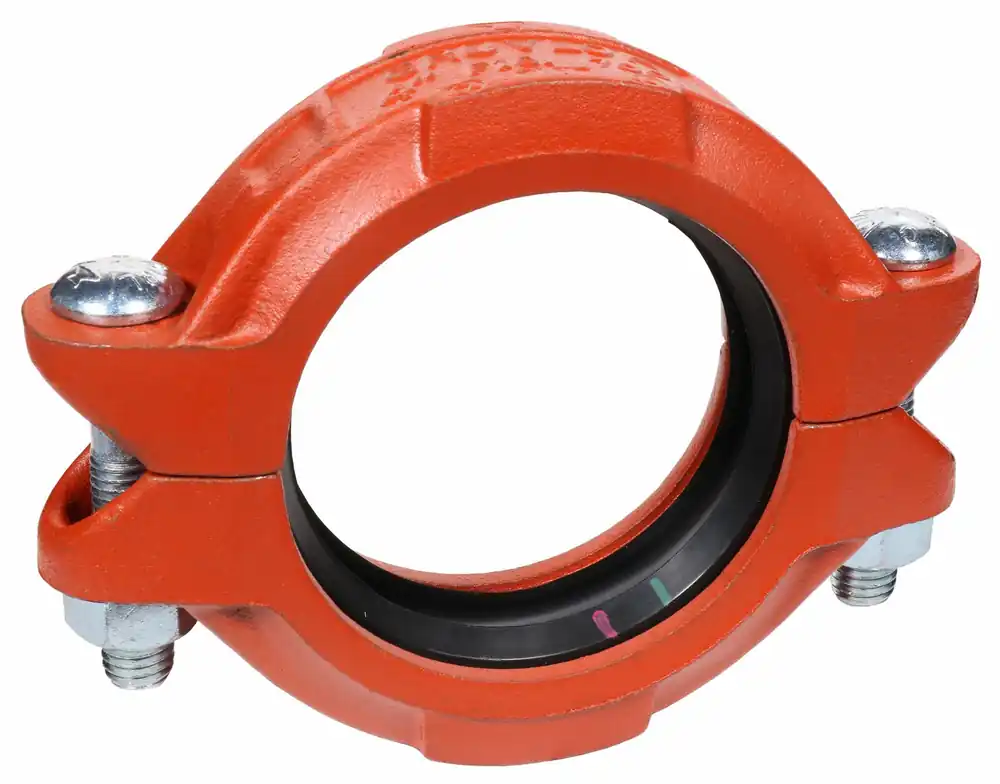 Gruvlok 0390002947 1 in Grooved Coupling, Painted Ductile Iron, EPDM Seal, 300 psi