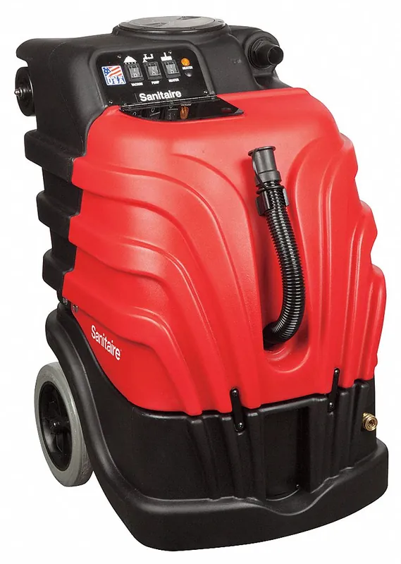 Sanitaire SC6085B Portable Carpet Extractor, 12 in Cleaning Path, 10 gal Solution Tank, 50 ft Cord