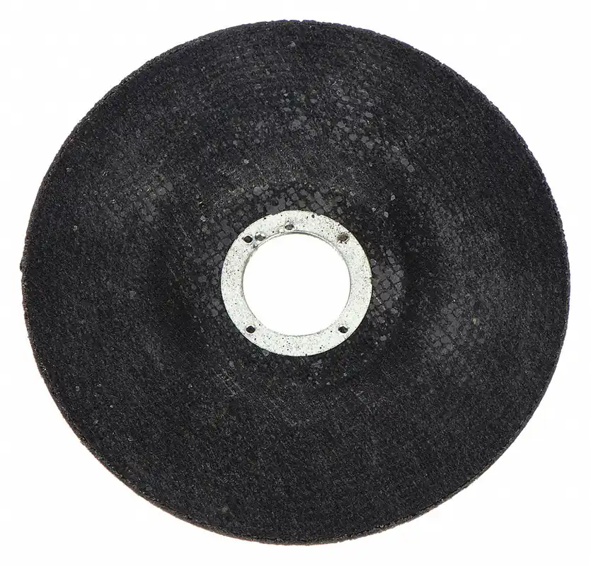 Norton 66252842028 Depressed Center Cut-Off Wheel, Type 27, 4-1/2 in x 3/32 in x 7/8 in, Aluminum Oxide, 24 Grit, Gemini INOX/SS