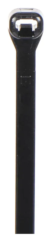 Panduit BT4LH-L0 Cable Tie, 15 in, 4 in Max Bundle Dia., Black, Nylon 6/6, 120 lb Strength, 50 PK
