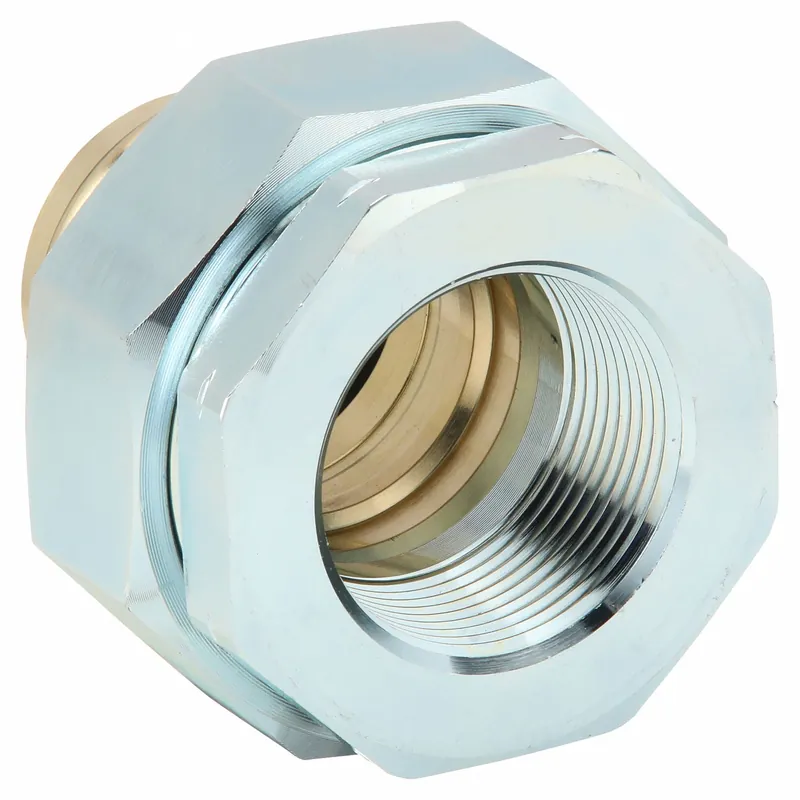 Viega Propress 79160 Di-Electric Union Crimp Fitting, 3/4 in Press-Fit x 3/4 in FNPT, Bronze, EPDM, 200 psi