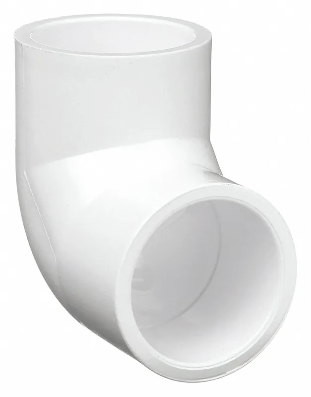 Approved Vendor 406020BC PVC 90° Pipe Elbow, Schedule 40, 2 in, Socket x Socket