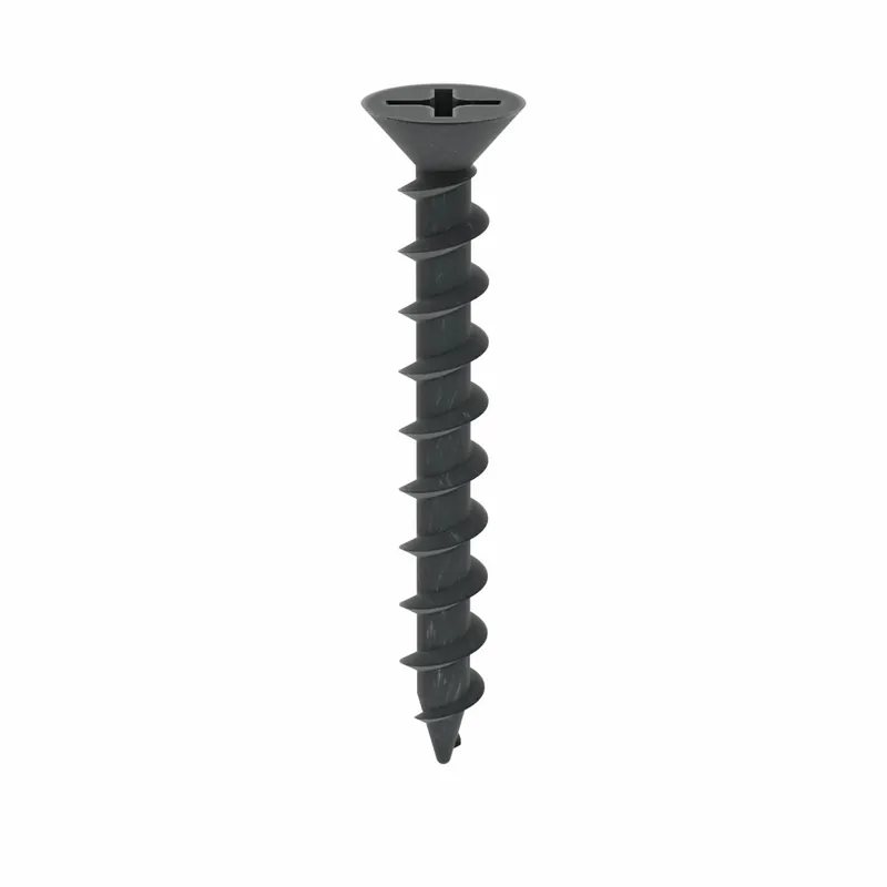 Fabory U31300.016.0162 Drywall Screw, 8 Size, 1-5/8 in Lg, Phosphate, Steel, Flat, Phillips, 200 PK