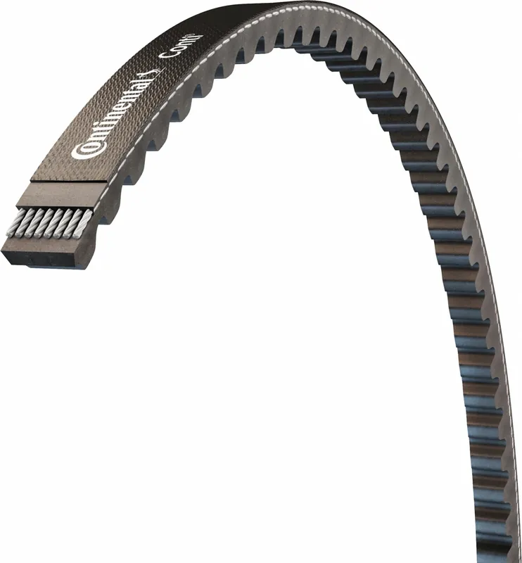 Continental 4L220 Cogged V-Belt, 22 in Outside Lg, 1/2 in Top Wd, 5/16 in Thick, Polyester