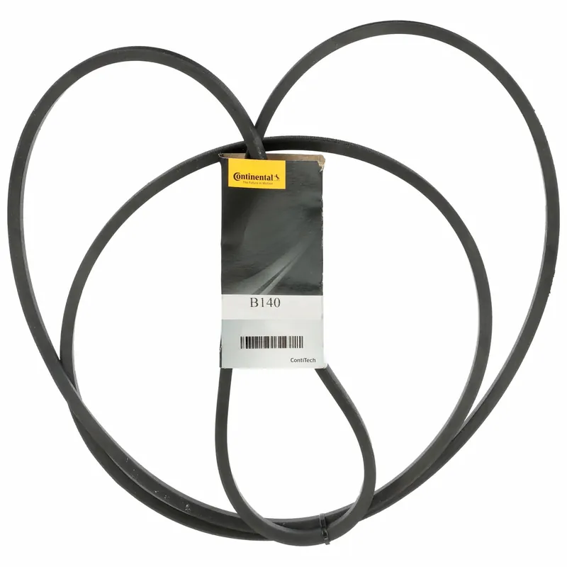 Continental B133 Wedge V-Belt, 136 in Outside Lg, 21/32 in Top Wd, 13/32 in Thick, Polyester