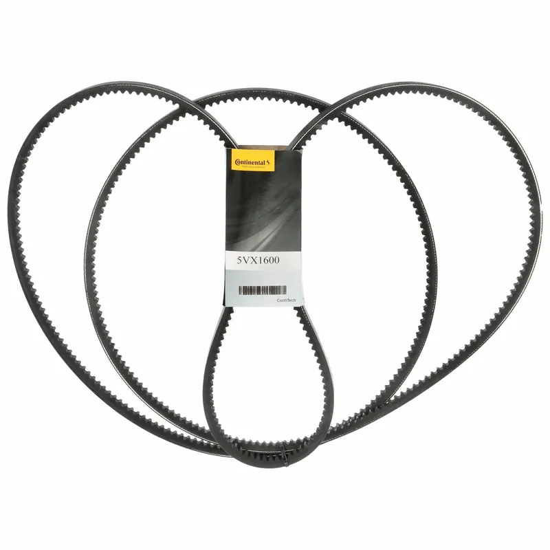 Continental 5VX1400 Cogged V-Belt, 140 in Outside Lg, 5/8 in Top Wd, 17/32 in Thick, Polyester