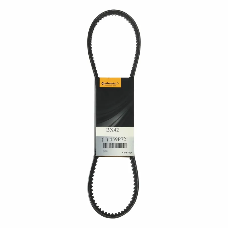 Continental BX42 Cogged V-Belt, 45 in Outside Lg, 21/32 in Top Wd, 13/32 in Thick, Polyester