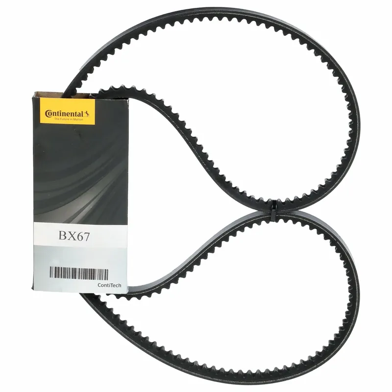 Continental BX79 Cogged V-Belt, 82 in Outside Lg, 21/32 in Top Wd, 13/32 in Thick, Polyester