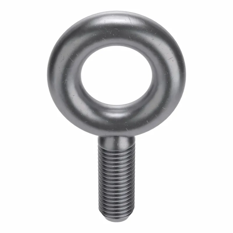 Ken Forging K2005-3 Machinery Eye Bolt, Without Shoulder, 1/2 in-13 Thread, 3 in Thread Length, Steel, Plain