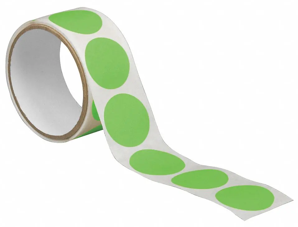 3M 233+/401+ Painter‘s Tape, 3 in Disc, Green, 6.7 mil, Rubber Adhesive, 10 PK