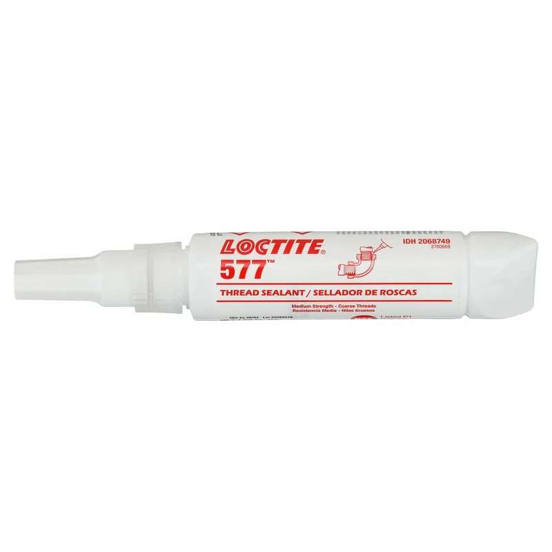 Loctite 577 Pipe Thread Sealant, 1.7 fl oz, Tube, Yellow, High-Temp
