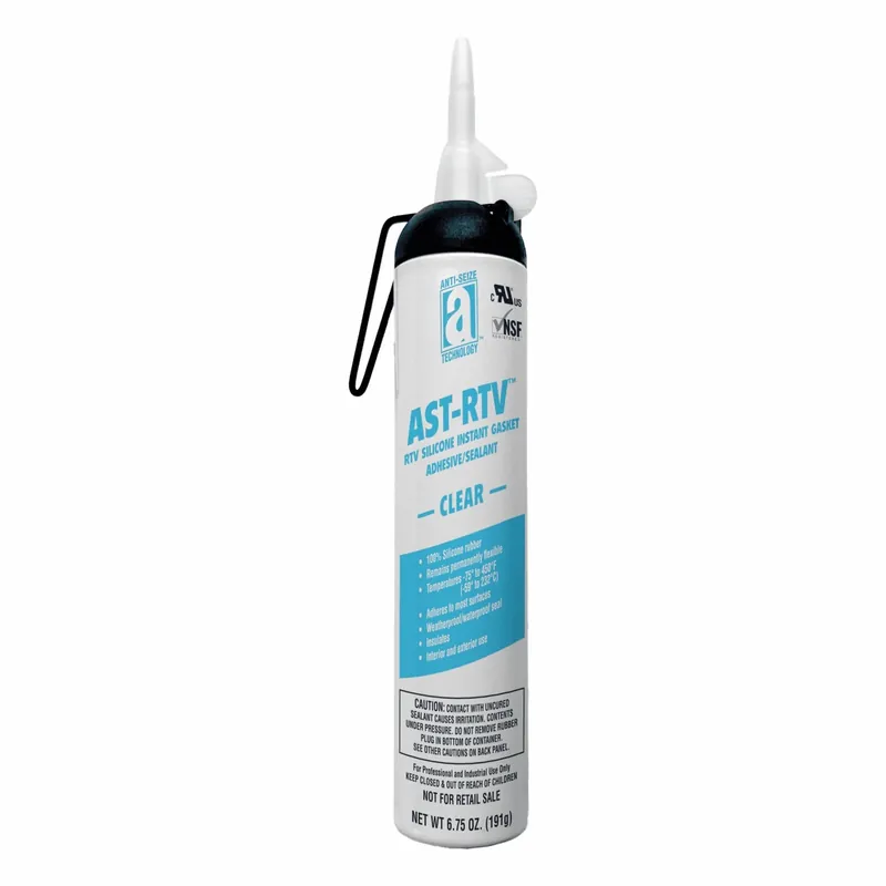 Anti-Seize Technology AST-RTV Gasket Maker, 6.7 fl oz, Pressurized Can, Clear