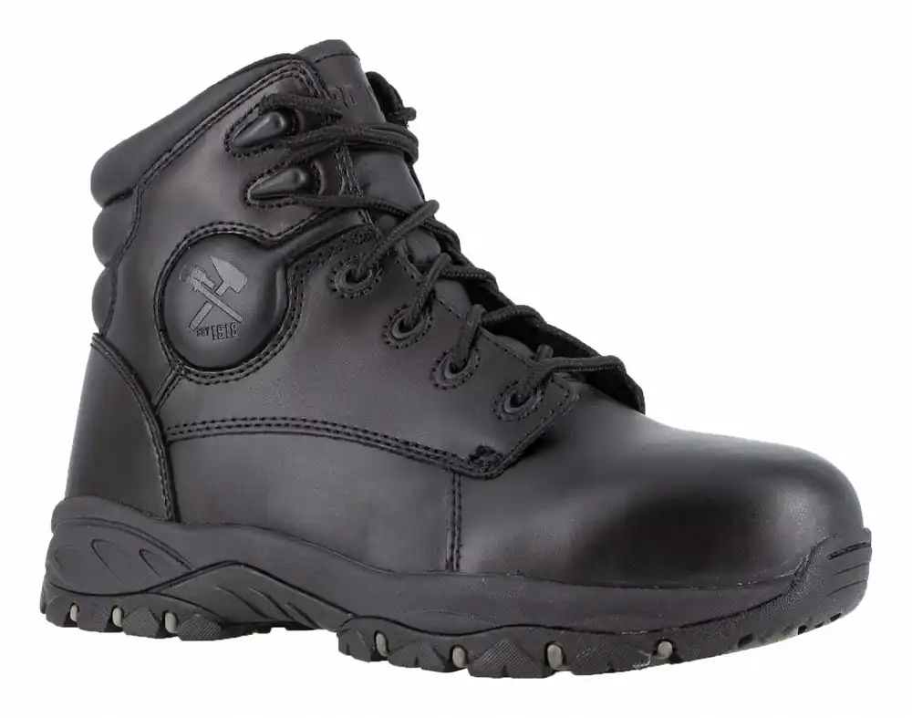 Iron Age IA5150 Work Boot, Men‘s Size 10 M, 6-Inch, Steel Toe, Black