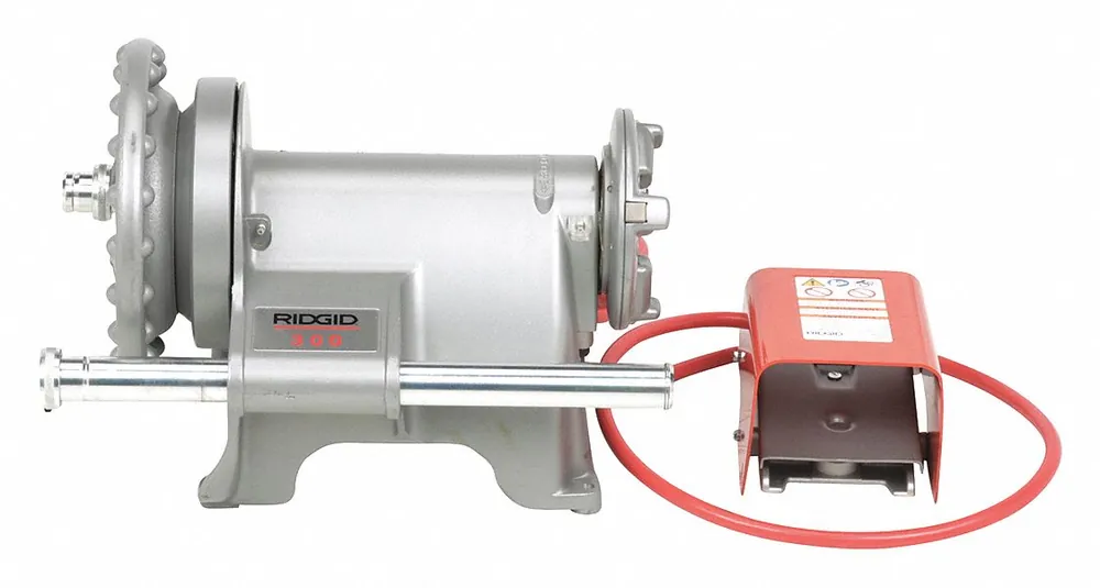 RIDGID 41855 Portable Pipe Threading Machine, Model 300, 1/8 in to 2 in Pipe, 1/2 hp