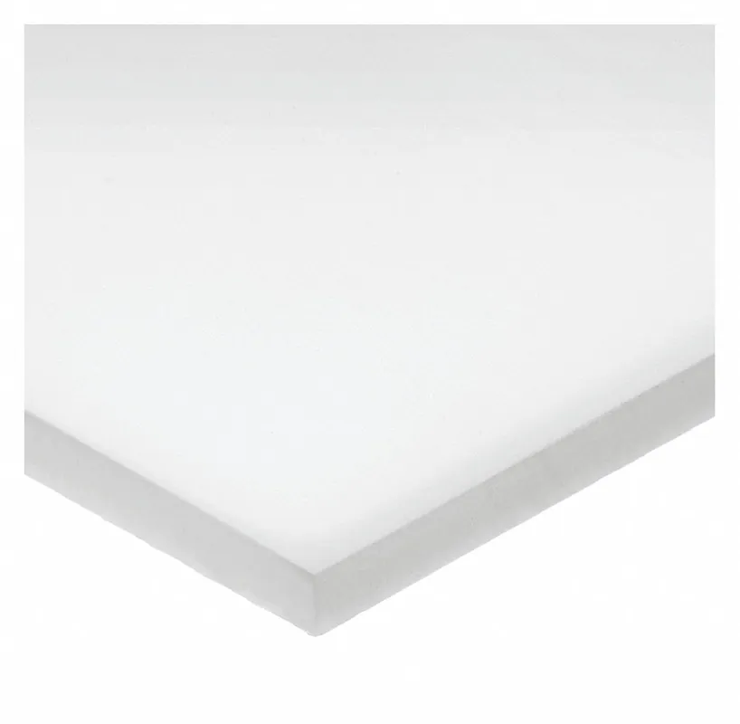 Approved Vendor BULK-PS-PTFE-676 PTFE Sheet, 0.125 in Thick, 12 in x 24 in, White, Opaque